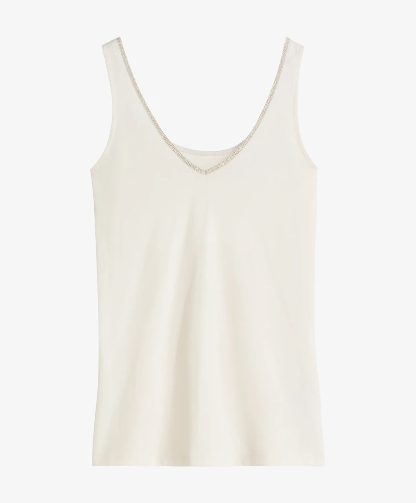Summum Top Singlet Glitterrand