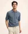 The GoodPeople Polo Plan Italian Knitted