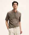 The GoodPeople Polo Plan Italian Knitted