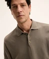 The GoodPeople Polo Plan Italian Knitted