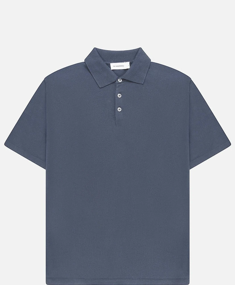 The GoodPeople Polo Plan Italian Knitted