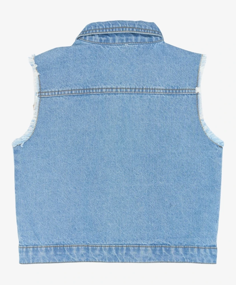 THE NEW Denim Gilet Romina