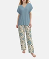 Tom Tailor Pyjama Bloemenprint
