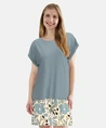 Tom Tailor Pyjamashirt Effen