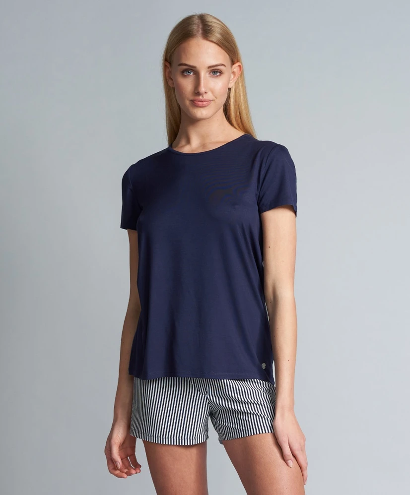 Tom Tailor Pyjamashirt Effen
