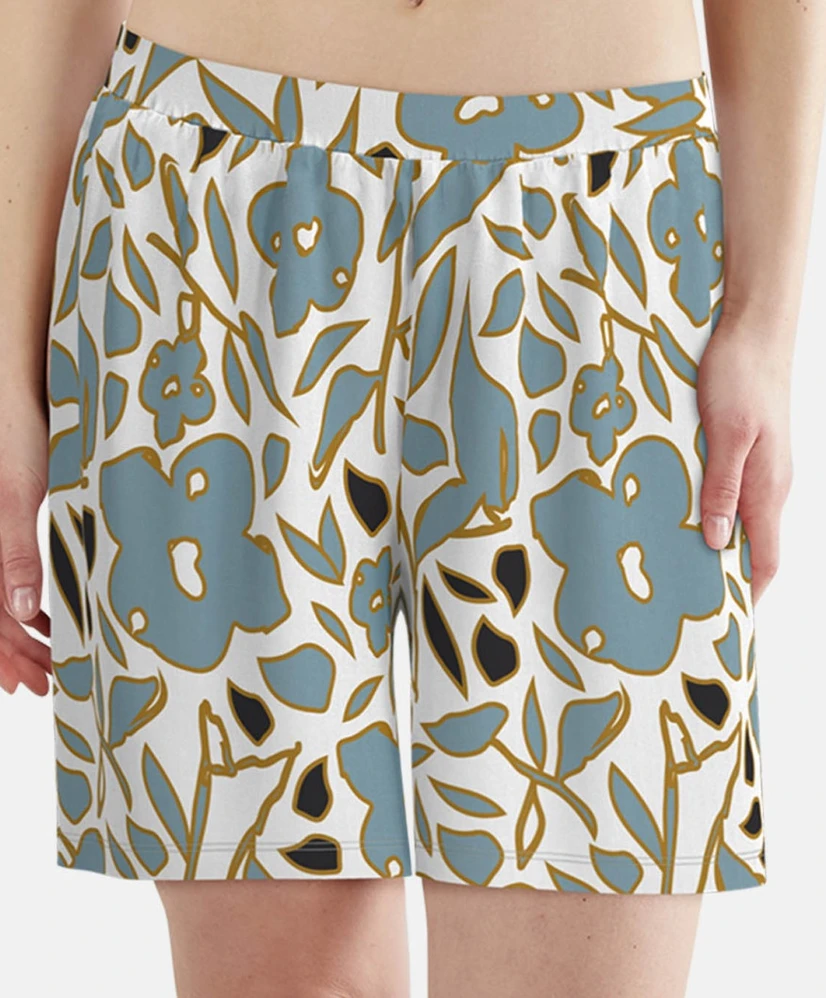 Tom Tailor Pyjamashort Bloemenprint