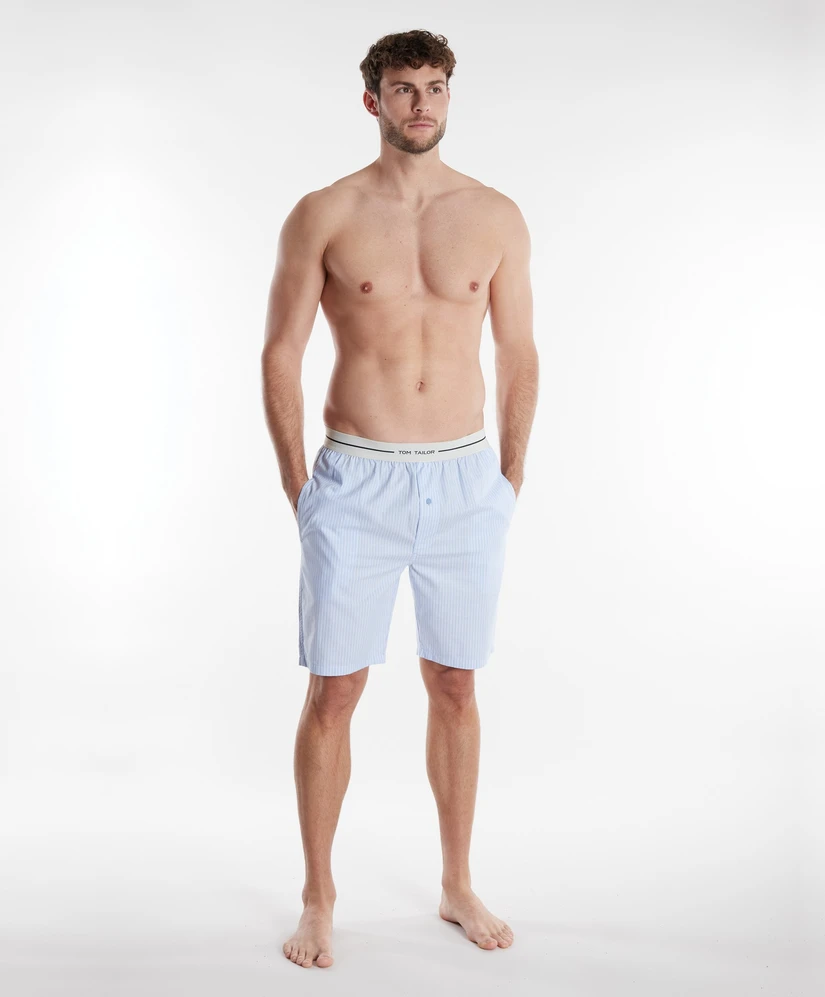 Tom Tailor Pyjamashort Gestreept