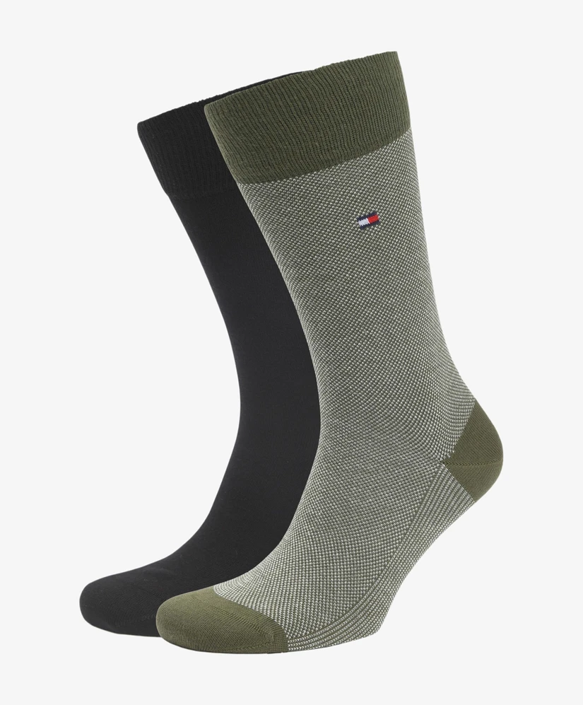 Tommy Hilfiger Sokken Birdseye 2-Pack