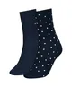 Tommy Hilfiger Sokken Dots 2-Pack