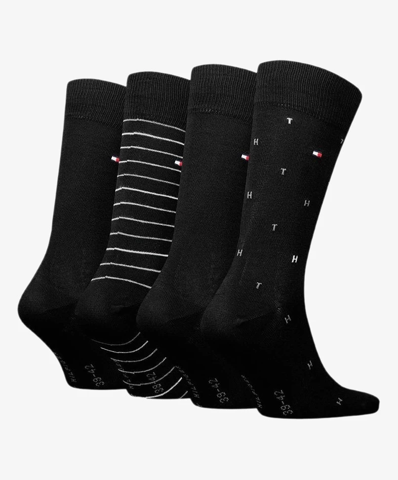 Tommy Hilfiger Sokken Giftbox 4-Pack
