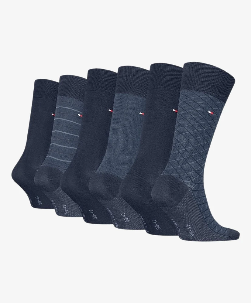 Tommy Hilfiger Sokken Giftbox 6-Pack