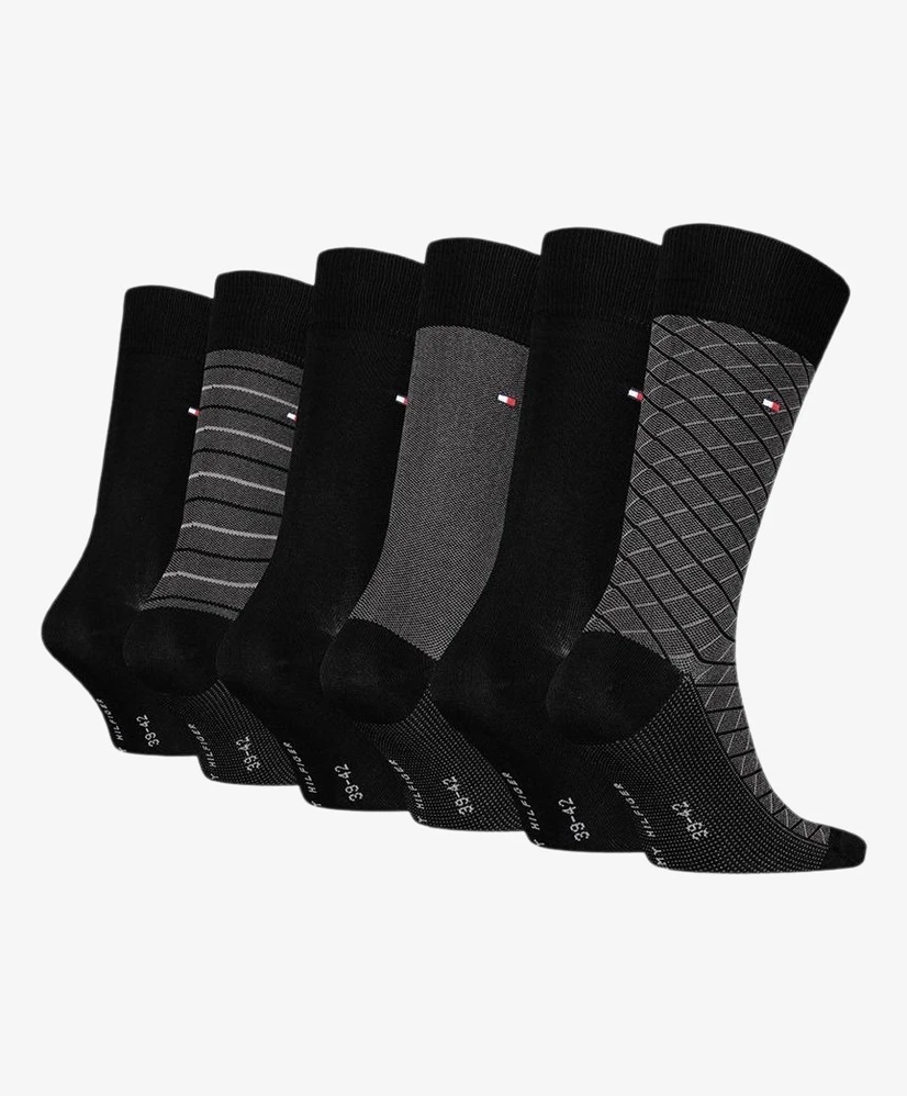 Tommy Hilfiger Sokken Giftbox 6-Pack