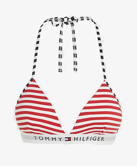 Tommy Hilfiger Triangel Bikinitop Gestreept