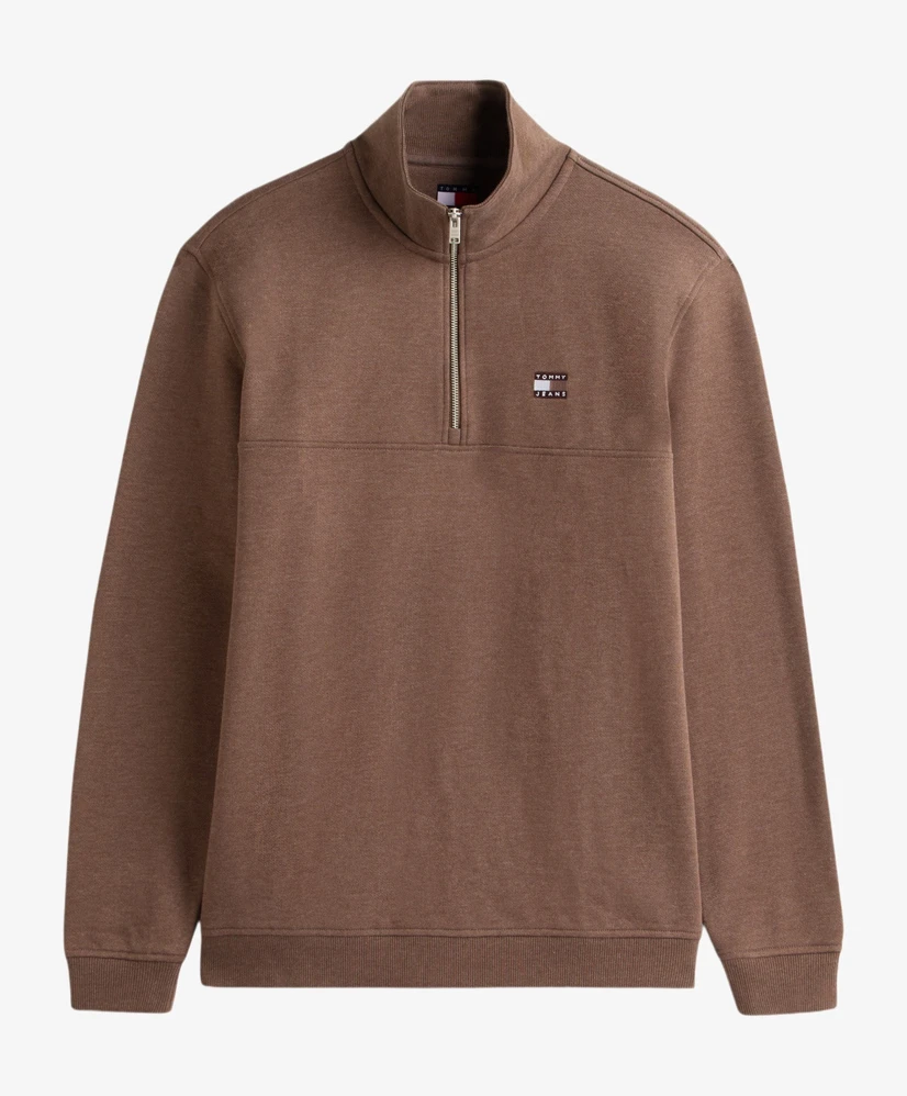 Tommy Jeans Half Zip Sweater Badge