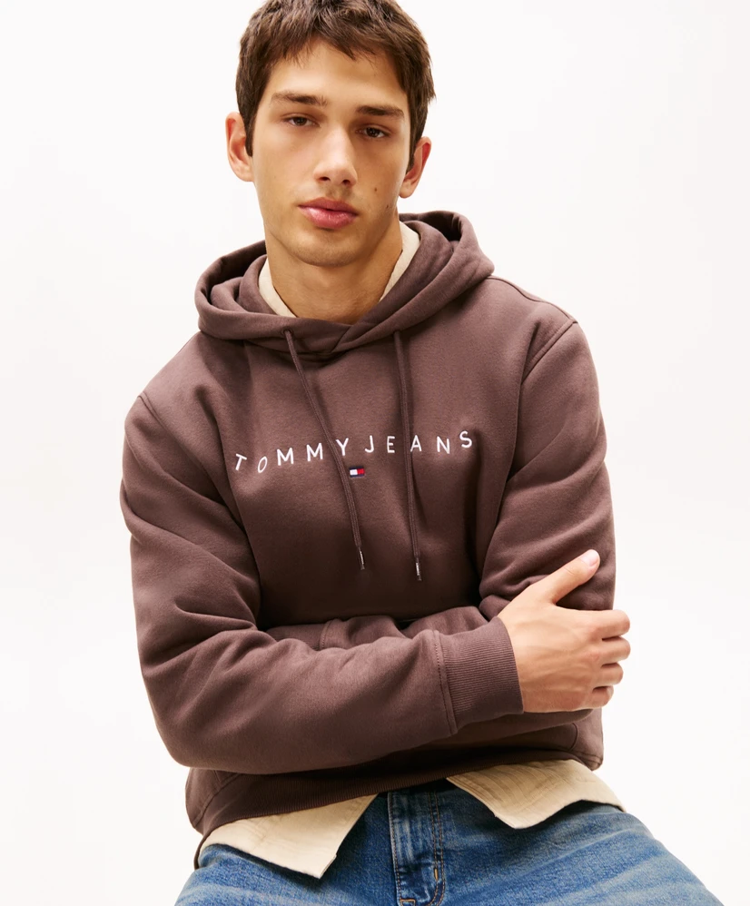 Tommy Jeans Hoodie Linear Logo