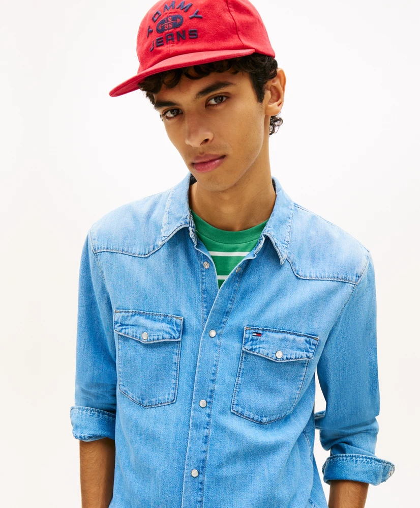 Tommy Jeans Overhemd Casual Western