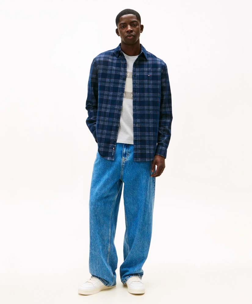Tommy Jeans Overhemd Check Cord
