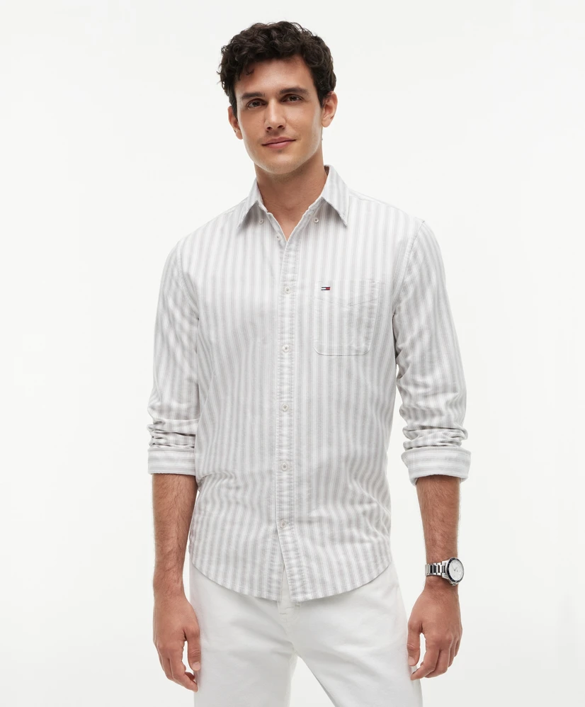 Tommy Jeans Overhemd Oxford Regular Fit