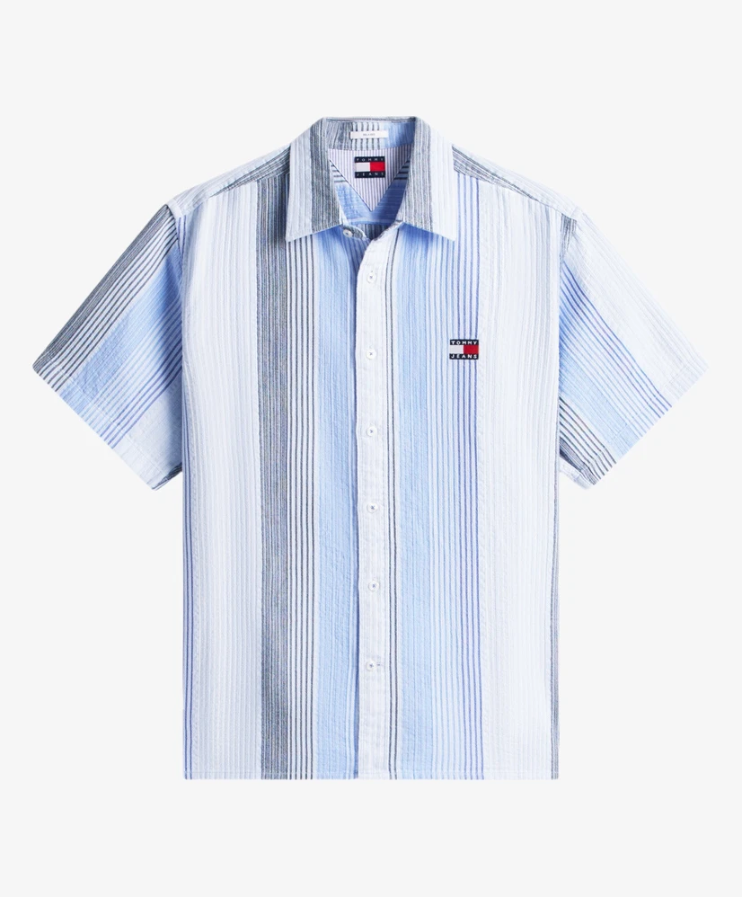 Tommy Jeans Overhemd Relaxed Gestreept