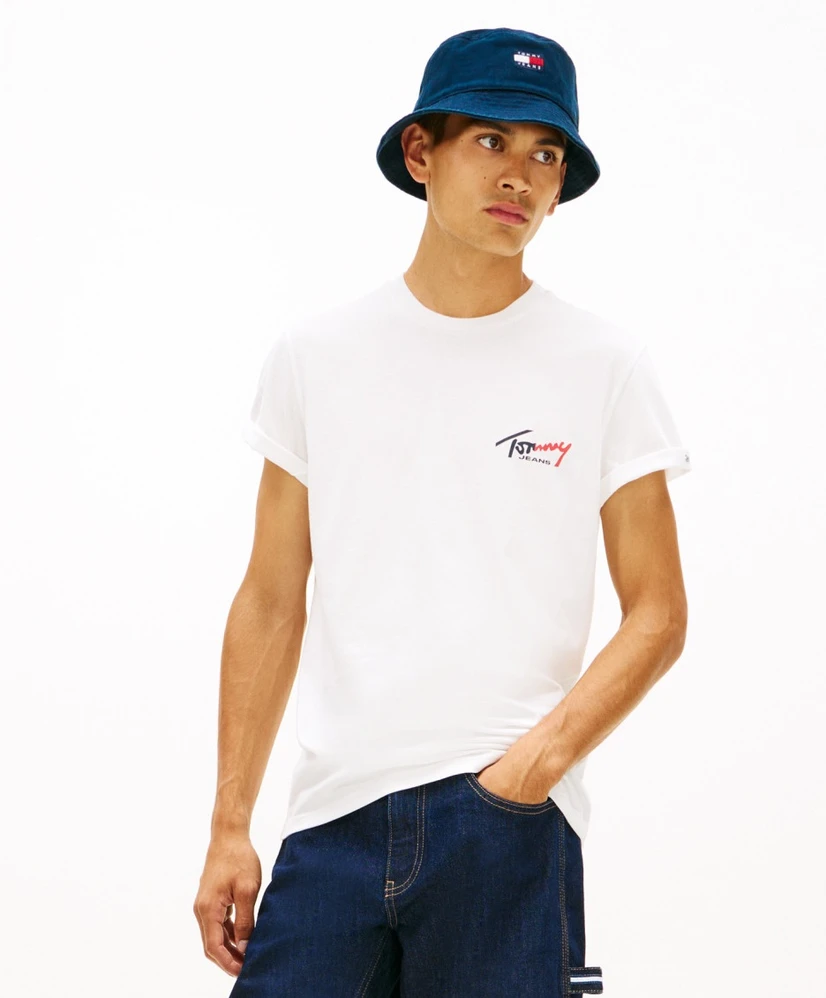 Tommy Jeans T-shirt Slim Fit Sign
