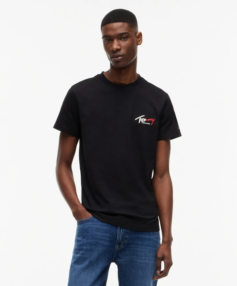 Tommy Jeans T-shirt Slim Fit Sign