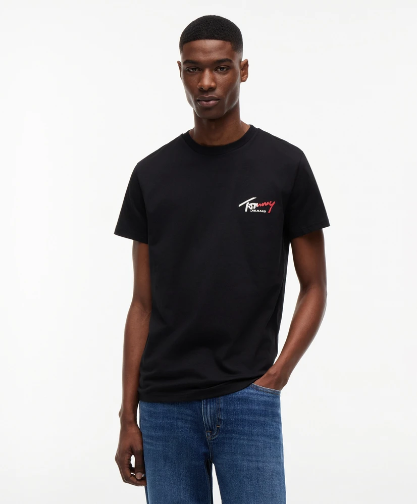 Tommy Jeans T-shirt Slim Fit Sign