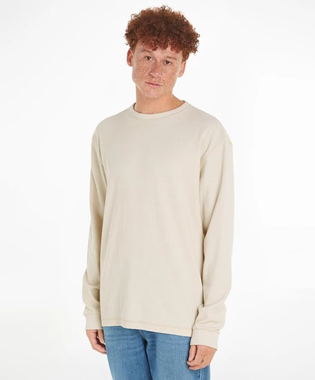 Tommy Jeans T-shirt Waffle Structure