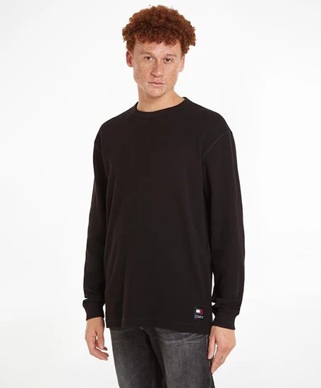 Tommy Jeans T-shirt Waffle Structure