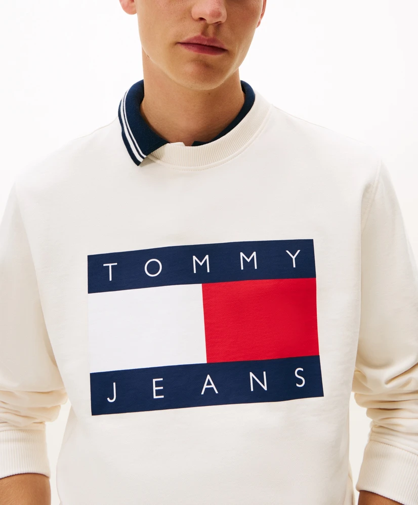 Tommy Jeans Trui Flag