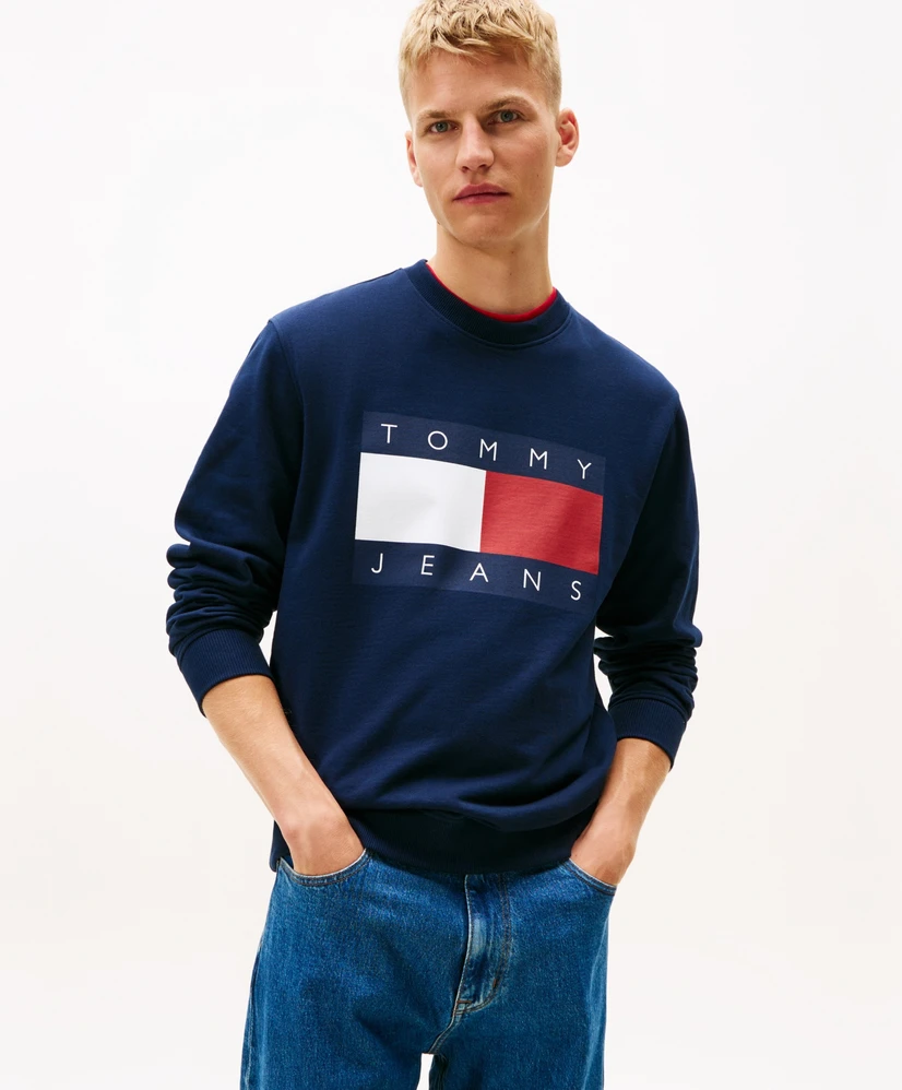 Tommy Jeans Trui Flag