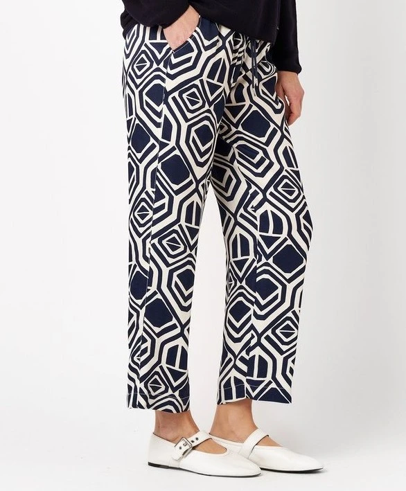 TONI Broek 7/8 Wide Leg Pia Chic