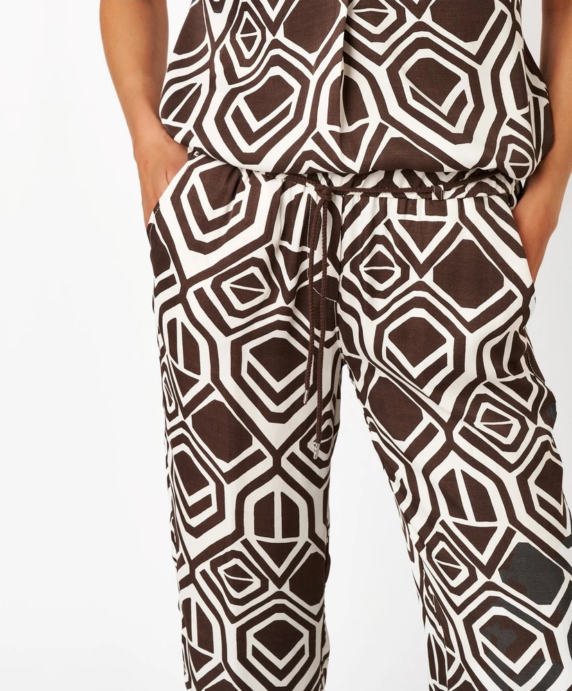 TONI Broek 7/8 Wide Leg Pia Chic