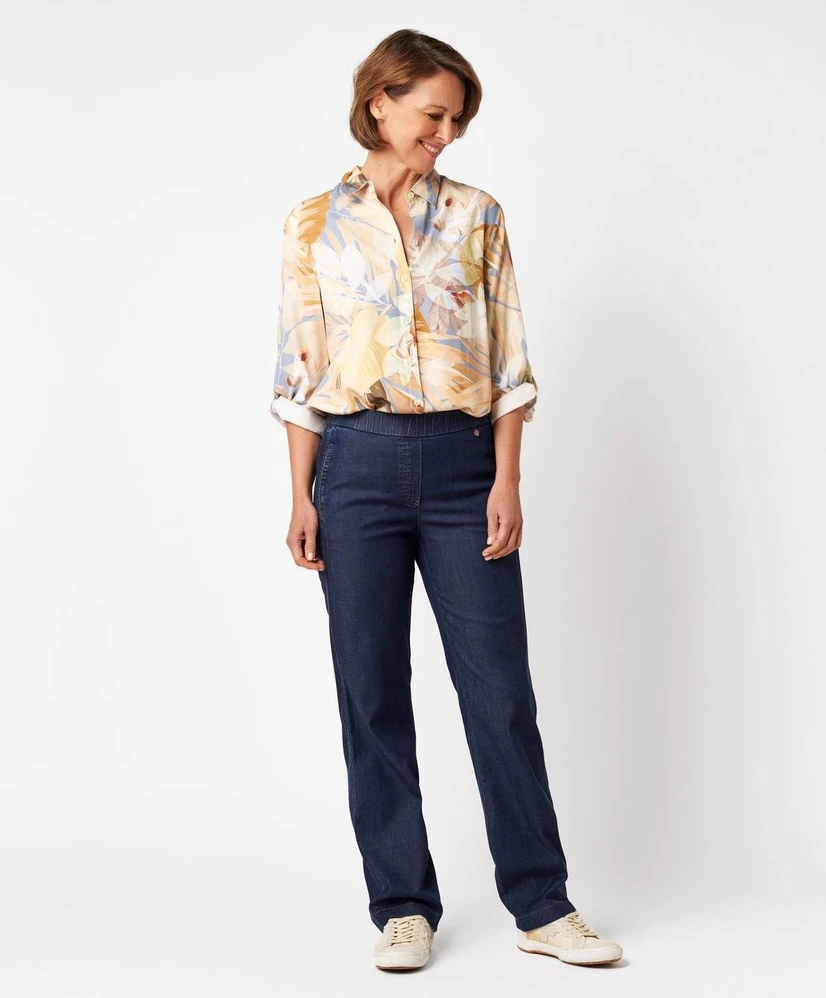 TONI Pantalon Scarlet Wide Leg