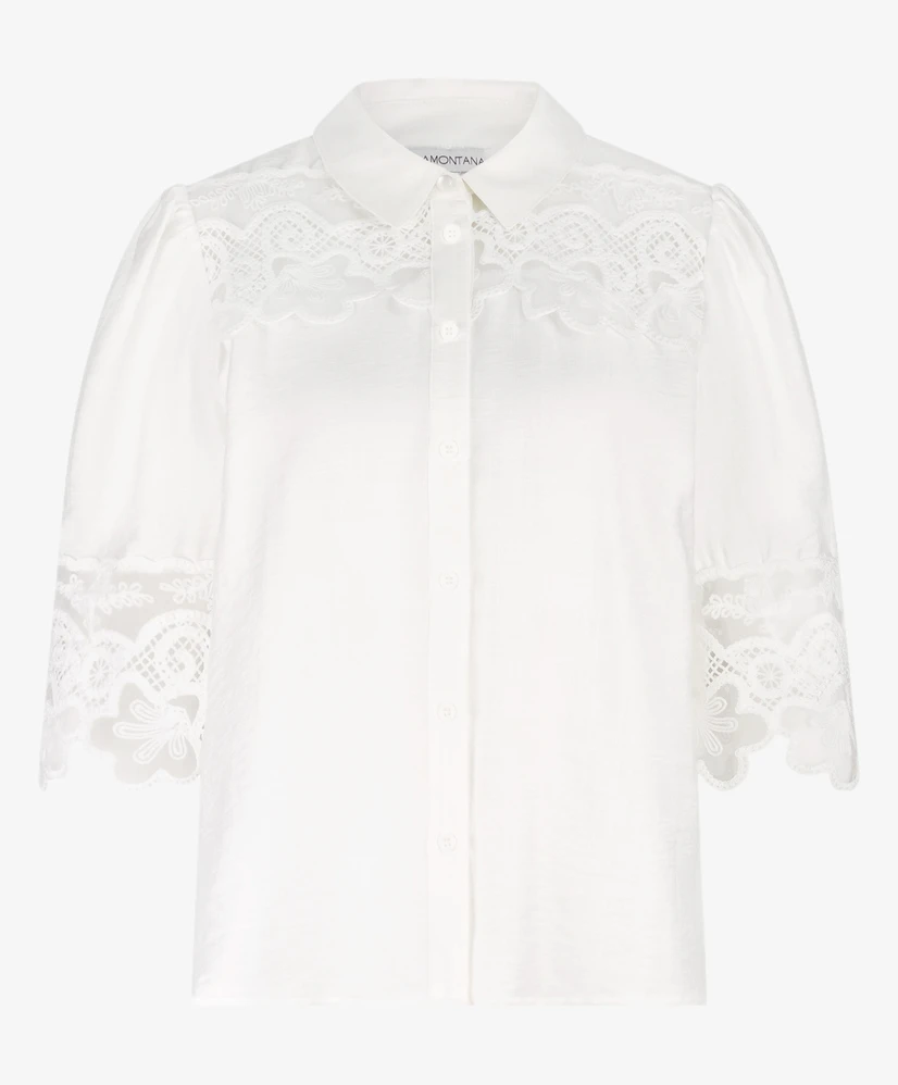 Tramontana Blouse Lace Details