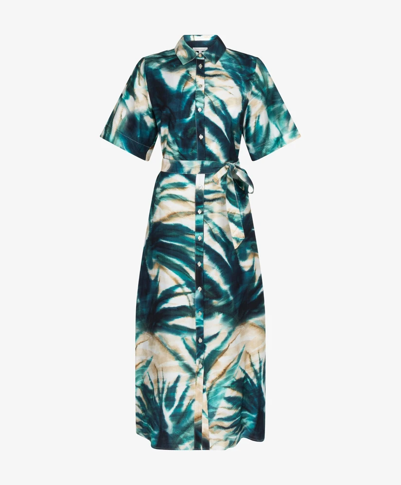 Tramontana Midi Jurk Botanique