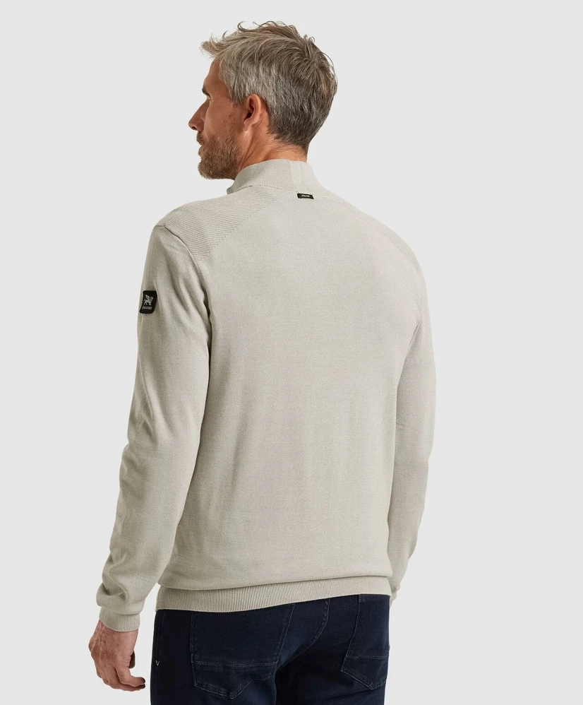 Vanguard Half Zip Trui Effen