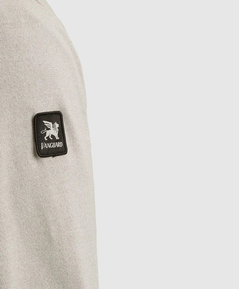 Vanguard Half Zip Trui Effen