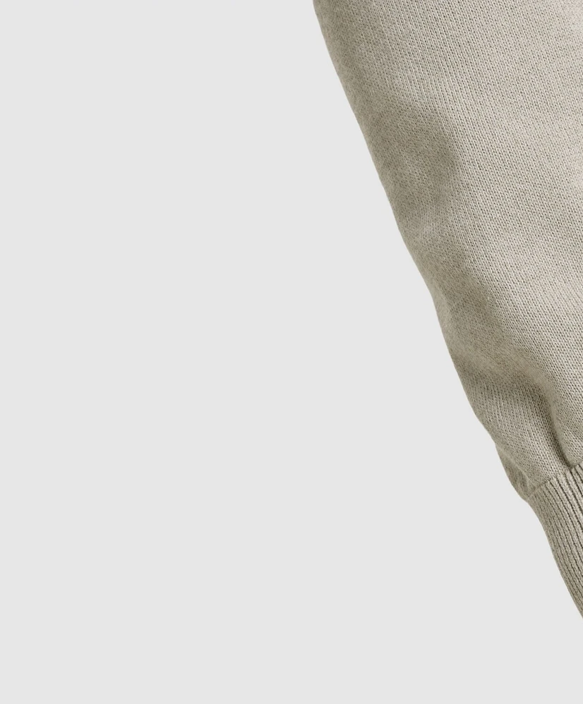 Vanguard Half Zip Trui Effen