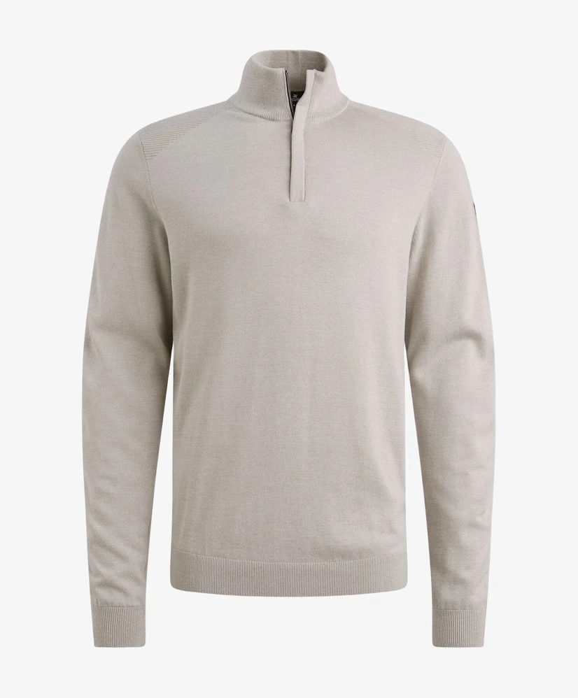 Vanguard Half Zip Trui Effen
