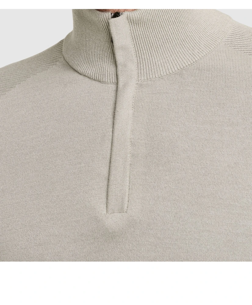 Vanguard Half Zip Trui Effen