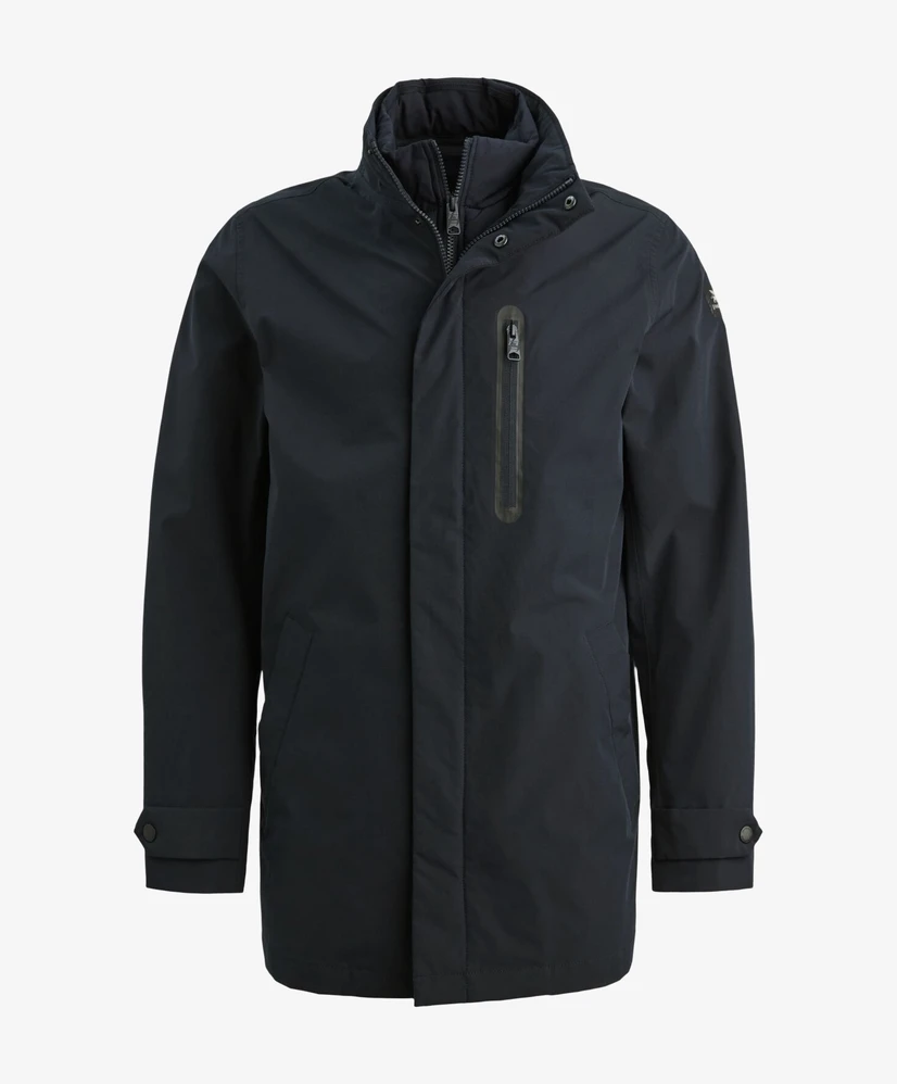 Vanguard Mantel Jas Effen