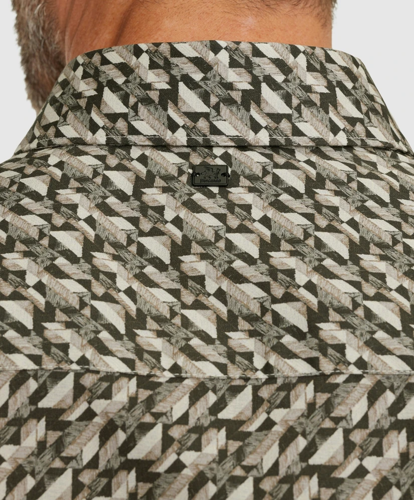 Vanguard Overhemd Allover Print Regular Fit