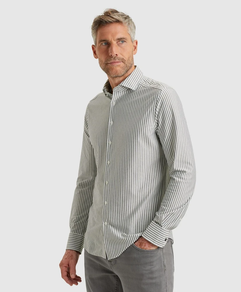 Vanguard Overhemd Gestreept Regular Fit