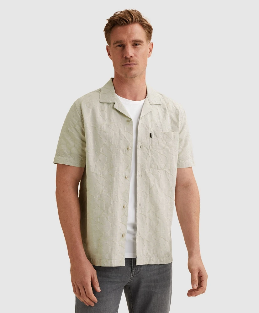 Vanguard Overhemd Leaf Jacquard