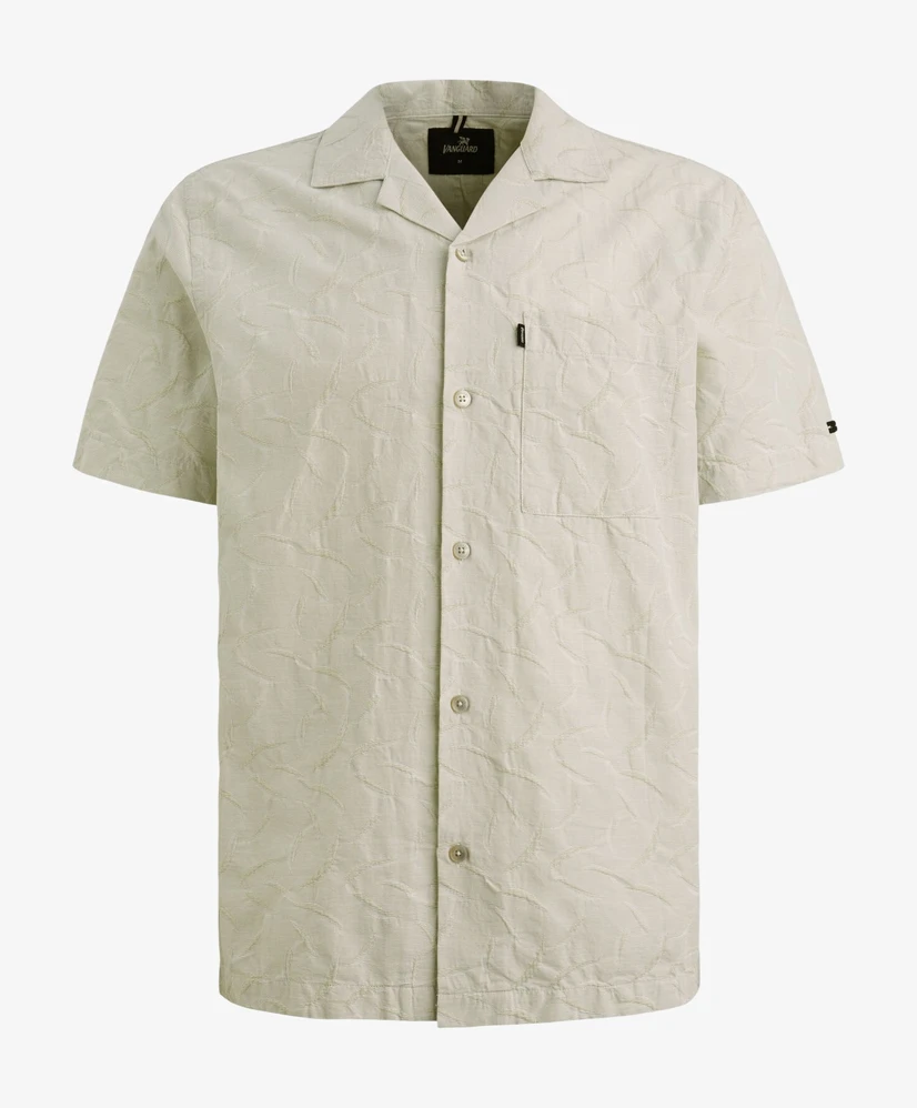 Vanguard Overhemd Leaf Jacquard