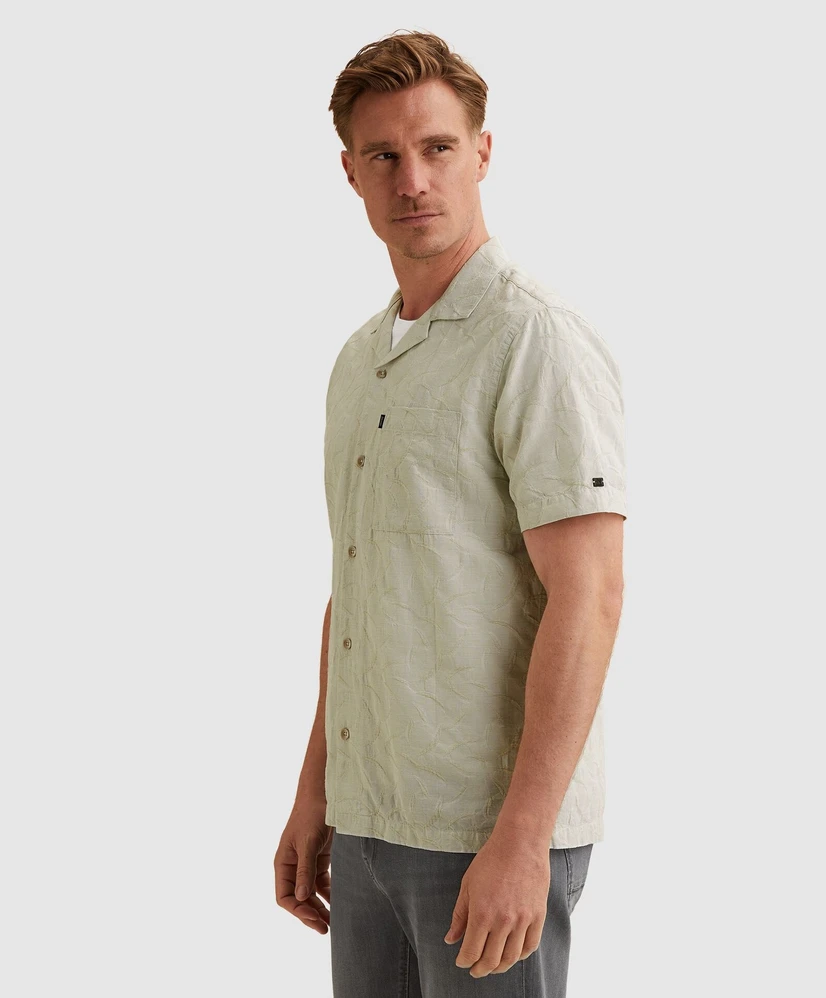 Vanguard Overhemd Leaf Jacquard
