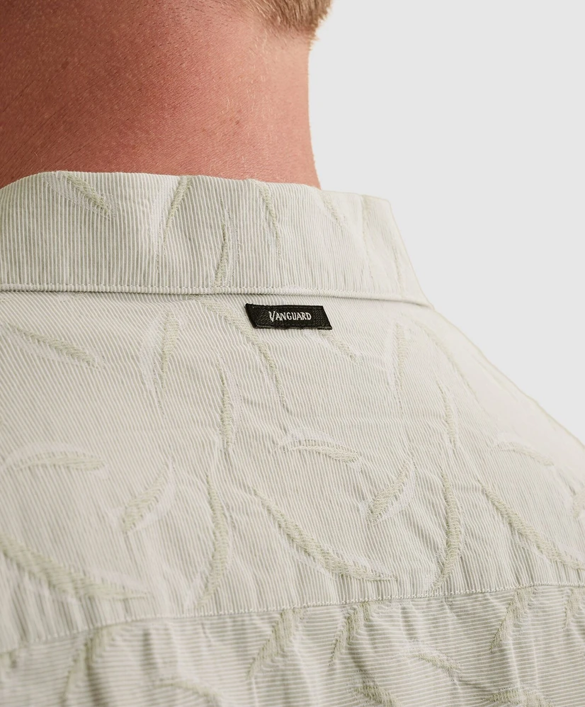 Vanguard Overhemd Leaf Jacquard