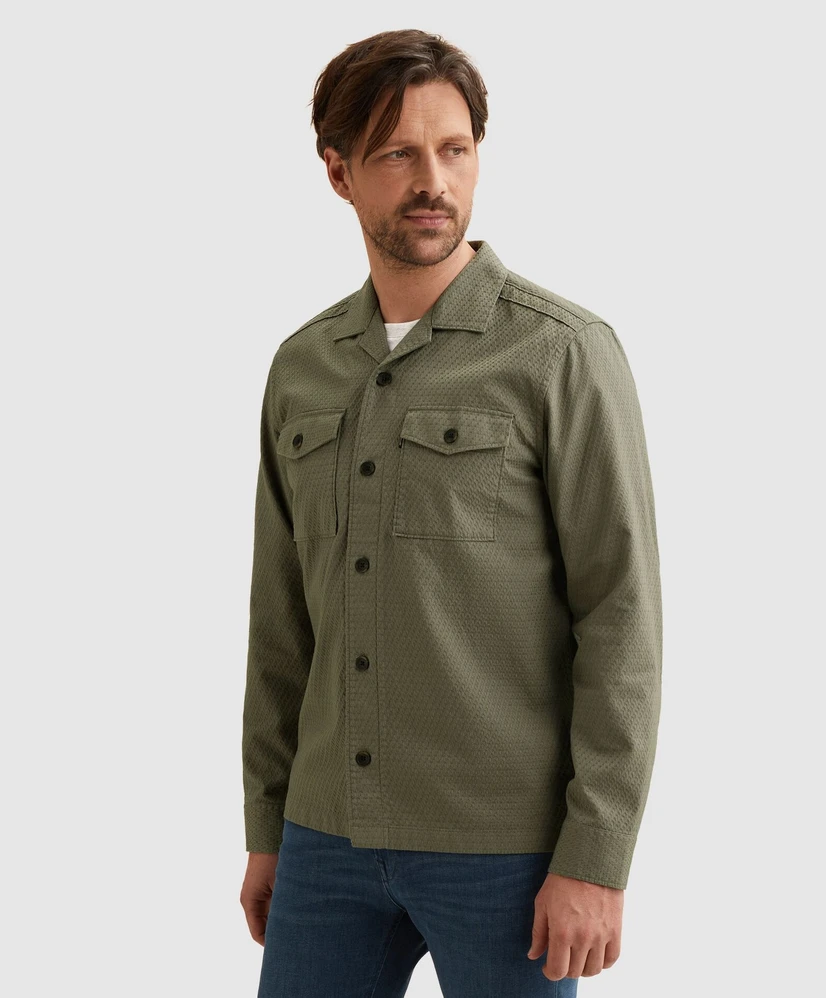 Vanguard Overshirt Structuur Patroon