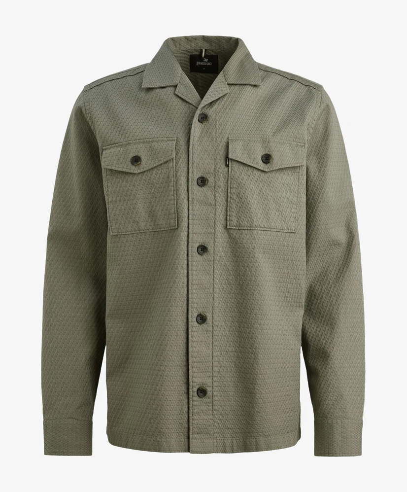 Vanguard Overshirt Structuur Patroon