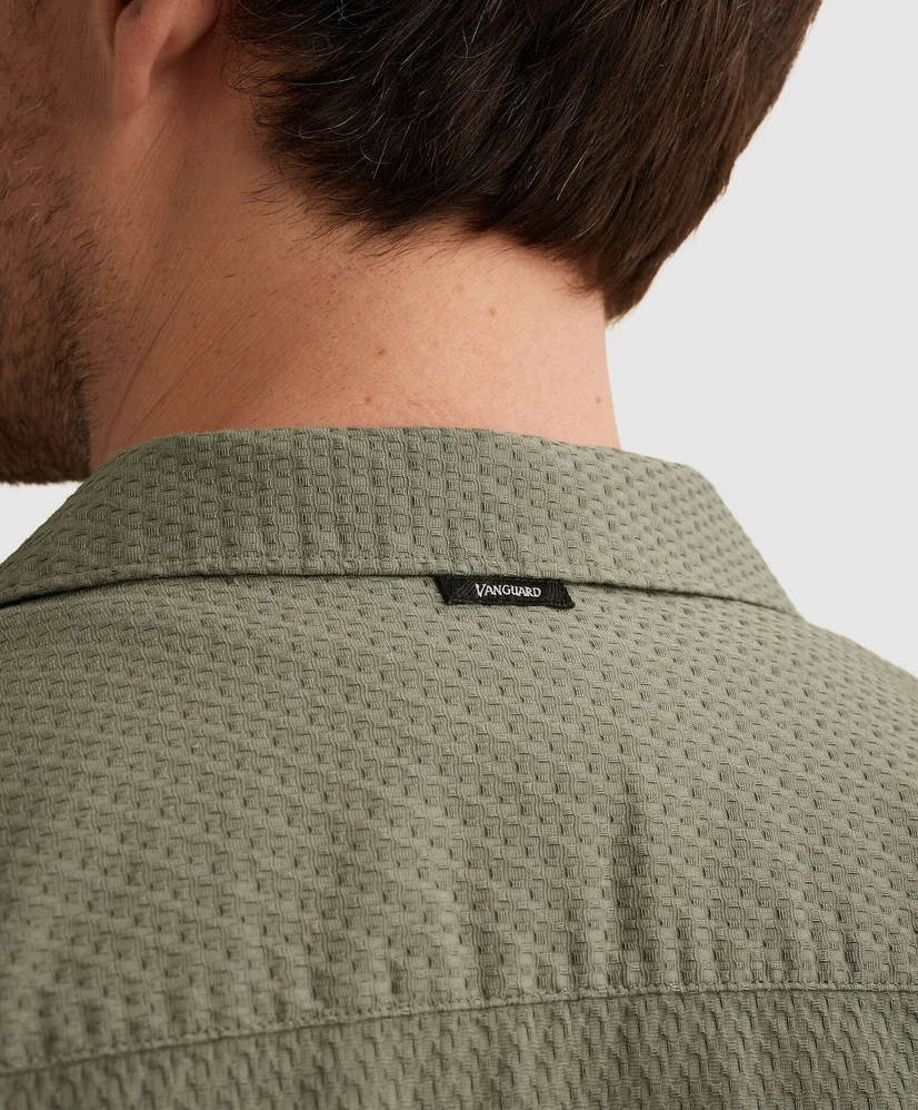 Vanguard Overshirt Structuur Patroon